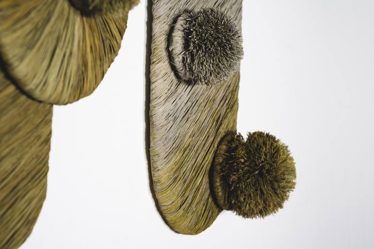 Original Geometric Abstract Sculpture by Gabriela Sagarminaga