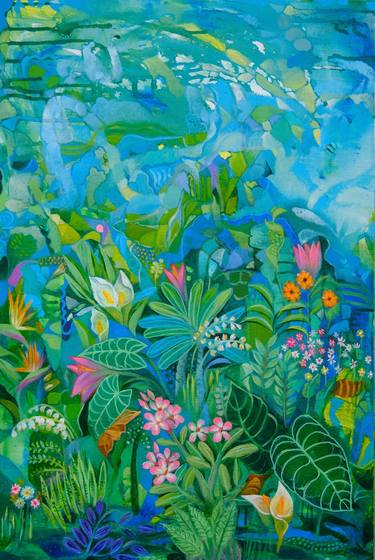 Original Contemporary Nature Painting by Sumita Maity