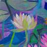 Detail from 'Waterlilies (May 2025)' - I