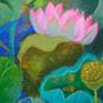 Detail from 'Untitled (Lotus Pond)' - III
