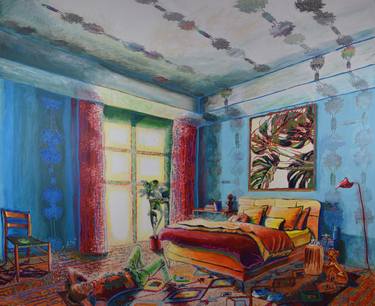 Original Expressionism Home Paintings by Douwe Dijkstra