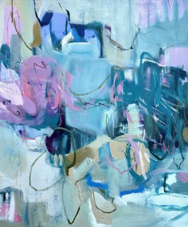 Original Abstract Expressionism Abstract Paintings by Jill D Morton
