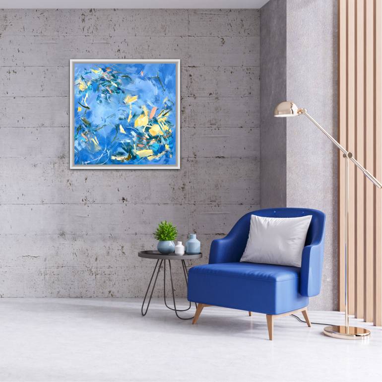 Original Abstract Expressionism Abstract Painting by Jill D Morton