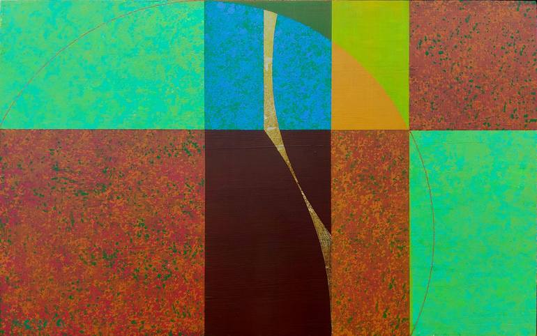 Print of Contemporary Abstract Paintings by Csaba Szegedi