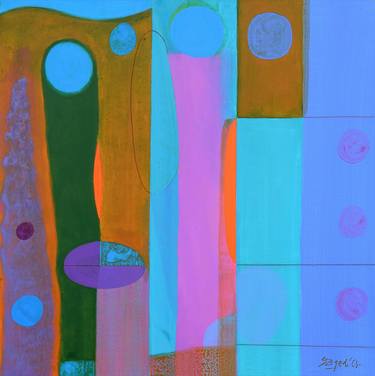 Original Contemporary Abstract Painting by Csaba Szegedi