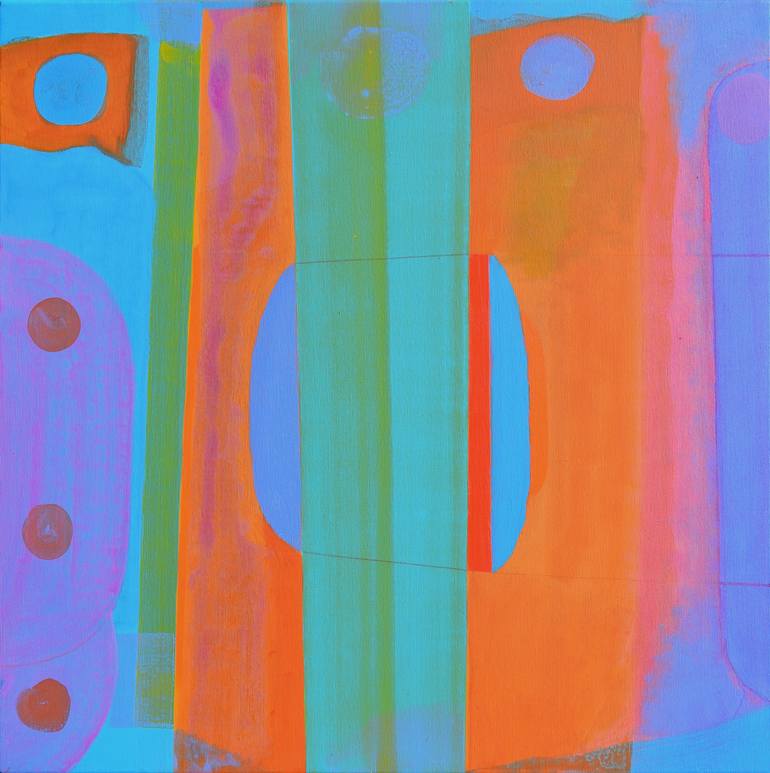Print of Contemporary Abstract Paintings by Csaba Szegedi