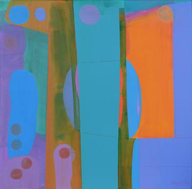 Original Contemporary Abstract Painting by Csaba Szegedi