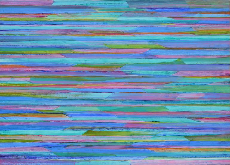 Print of Abstract Expressionism Abstract Paintings by Csaba Szegedi