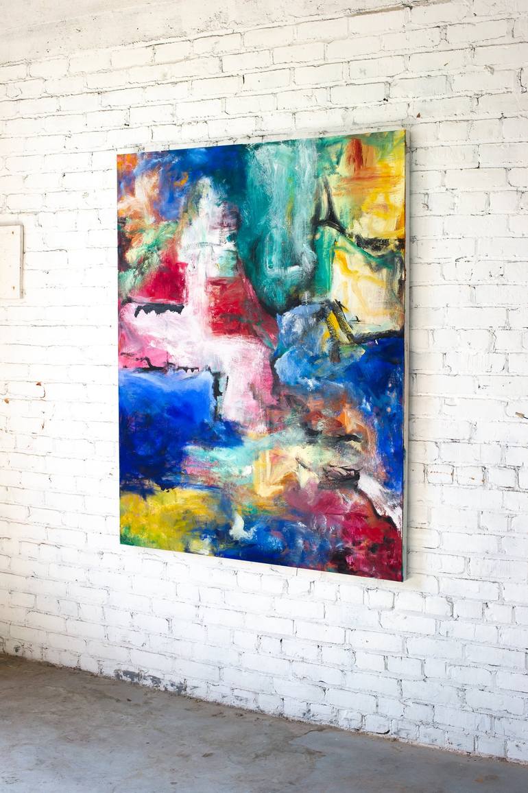 Original Abstract Expressionism Abstract Painting by Carson Monahan