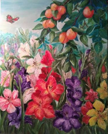 Original Impressionism Floral Paintings by Sergiy Tsymbalov