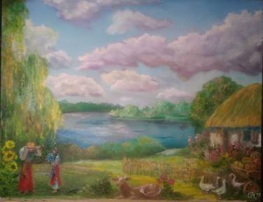 Original Folk Love Paintings by Sergiy Tsymbalov