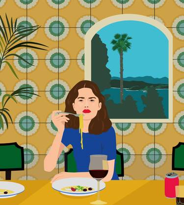 Original Contemporary Food & Drink Mixed Media by Camila Pinheiro