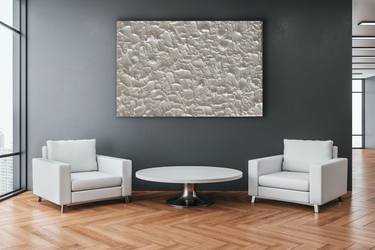 Original contemporary Abstract Mixed Media by Zareena  Zaid
