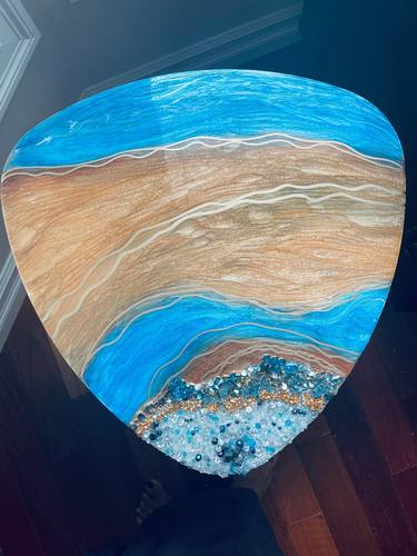 Original Art Deco Abstract Sculpture by Zareena  Zaid