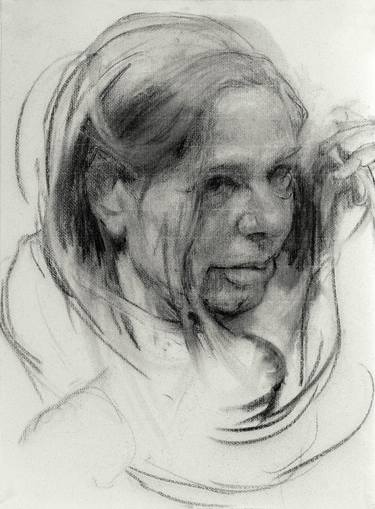 Original Realism People Drawings by Michael Davis