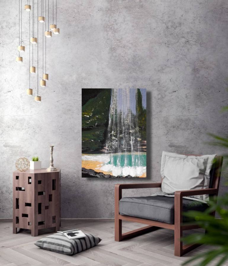 Original Contemporary Seascape Painting by Maryna Yasar
