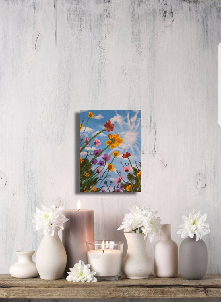 Original Contemporary Floral Painting by Maryna Yasar