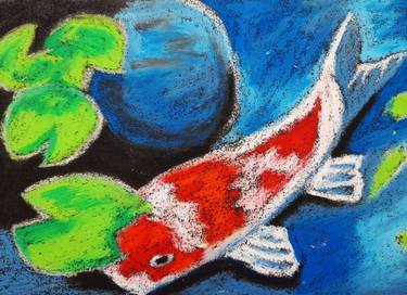 Print of Fish Drawings by Maryna Yasar