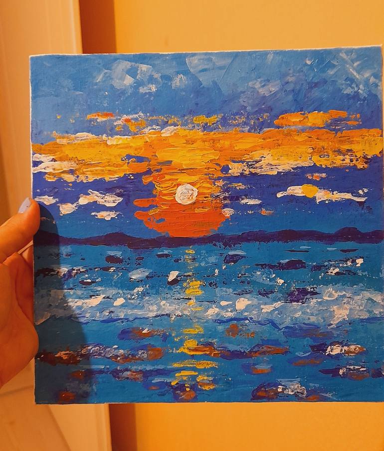 Original Seascape Painting by Maryna Yasar