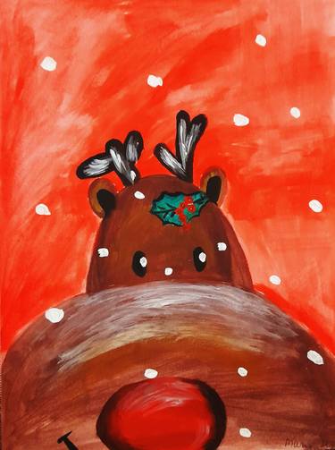 Winter vibe original painting thumb