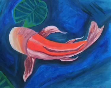 Print of Fish Paintings by Maryna Yasar
