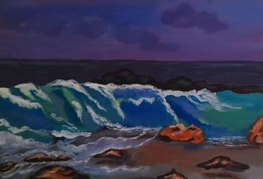 Original Fine Art Seascape Paintings by Maryna Yasar