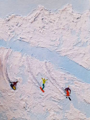 Snowboard Original Painting thumb