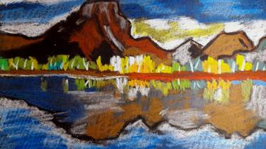 Grand Teton original painting thumb