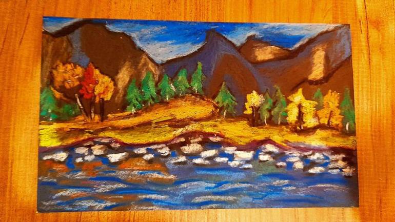 Original Contemporary Nature Drawing by Maryna Yasar