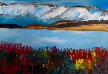 Mount Cook Oil Painting thumb