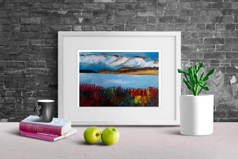 Original Contemporary Nature Painting by Maryna Yasar