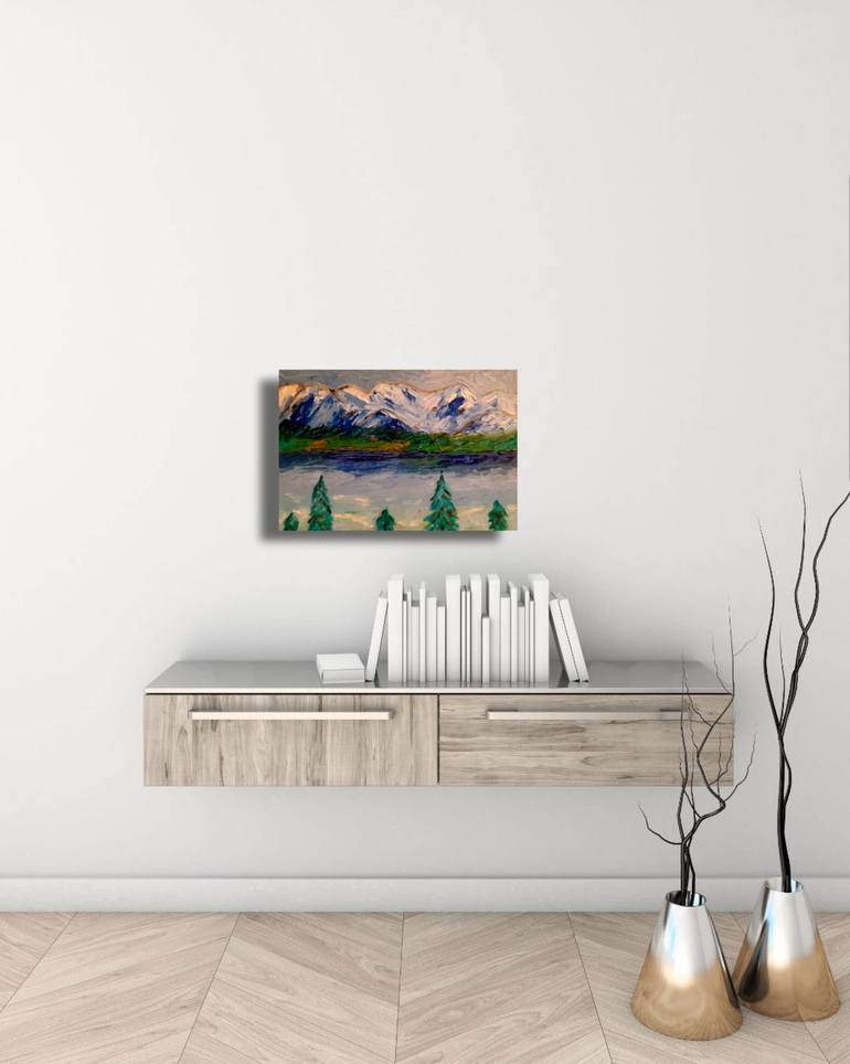 Original Contemporary Landscape Painting by Maryna Yasar
