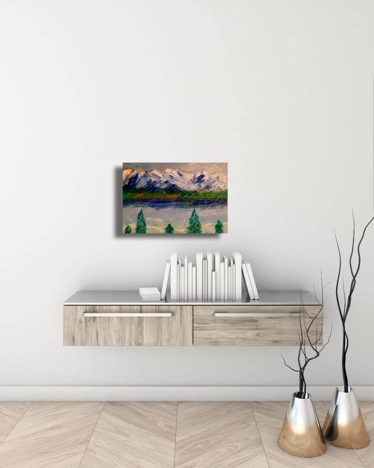 Original Landscape Painting by Maryna Yasar