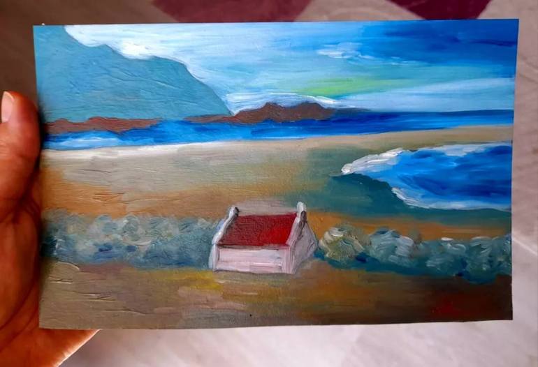 Original Contemporary Landscape Painting by Maryna Yasar