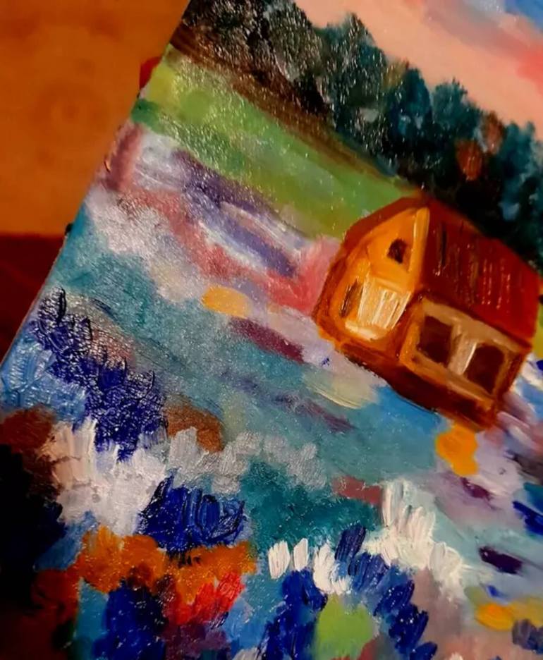 Original Contemporary Nature Painting by Maryna Yasar