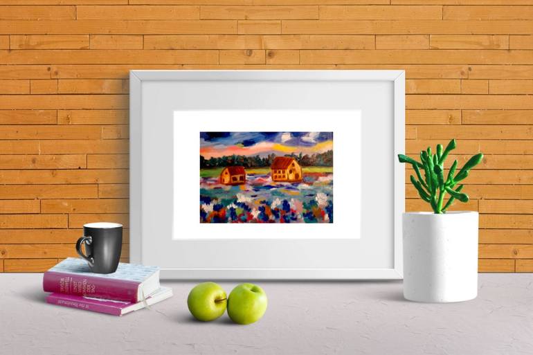 Original Contemporary Nature Painting by Maryna Yasar