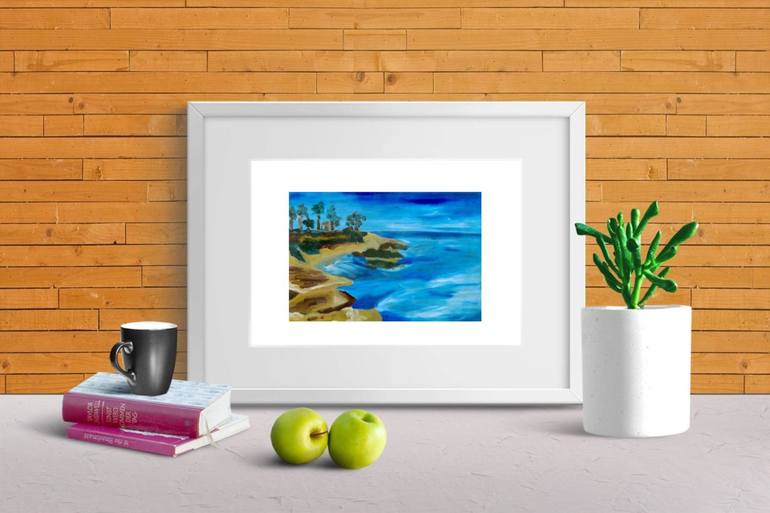 Original Seascape Painting by Maryna Yasar