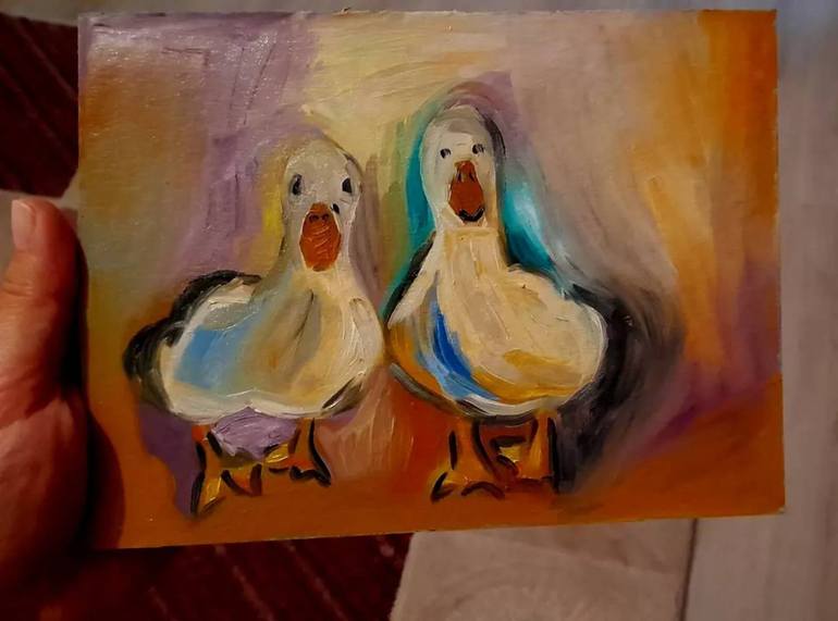 Original Animal Painting by Maryna Yasar