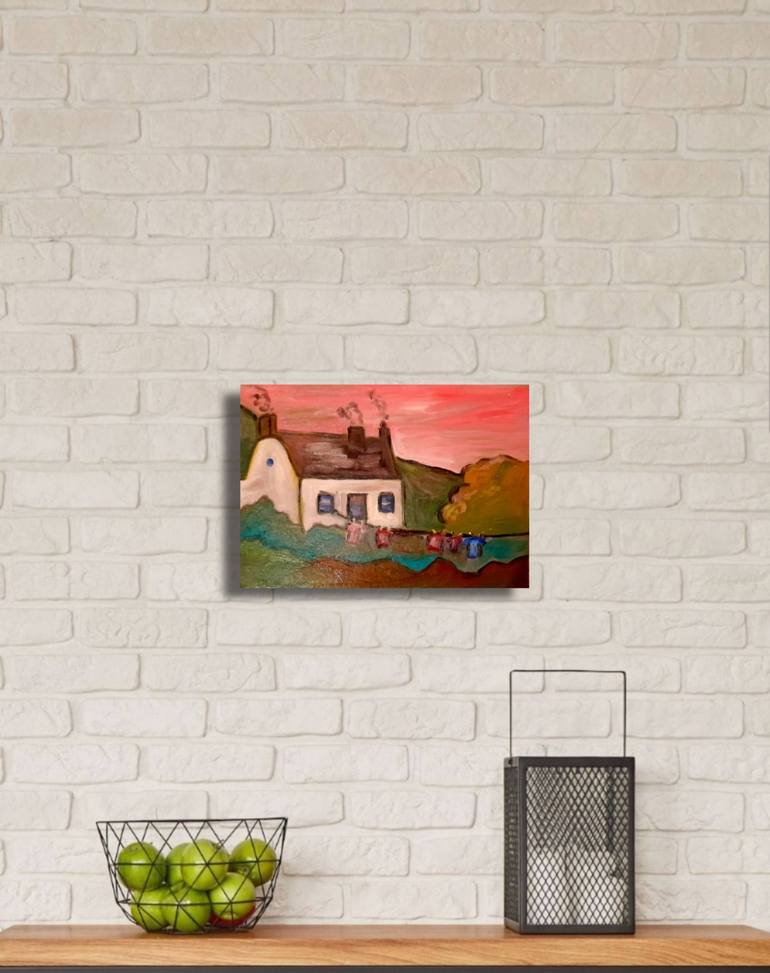 Original Home Painting by Maryna Yasar