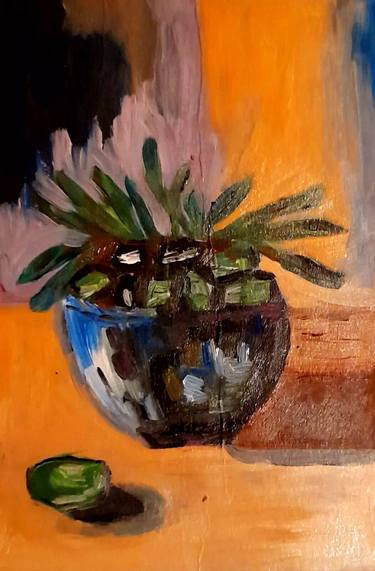 Original Art Deco Still Life Paintings by Maryna Yasar