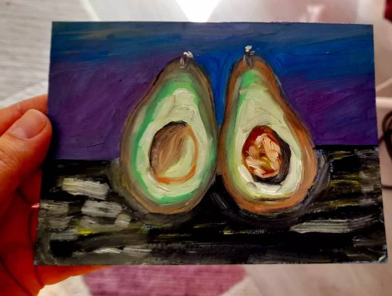 Original Art Nouveau Food & Drink Painting by Maryna Yasar