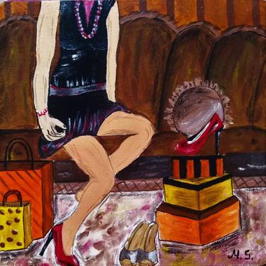Print of Fashion Paintings by Maryna Yasar