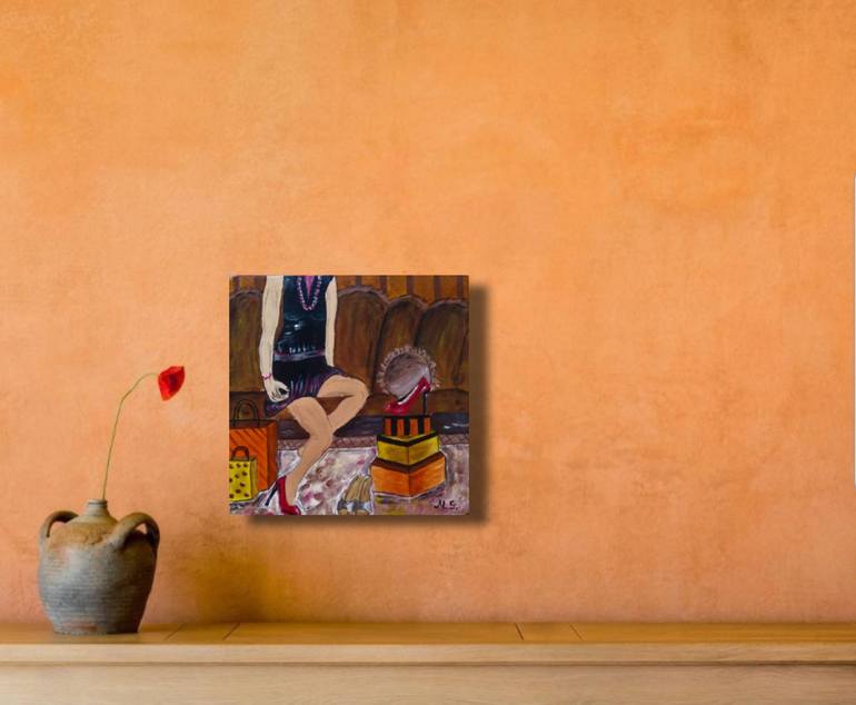 Original Illustration Fashion Painting by Maryna Yasar