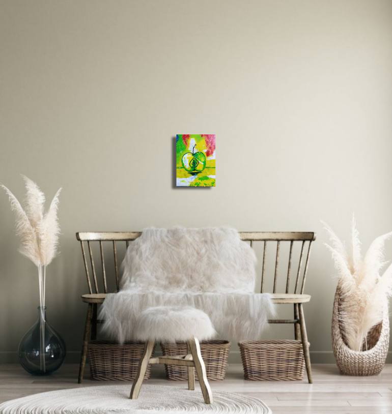 Original Abstract Food & Drink Painting by Maryna Yasar