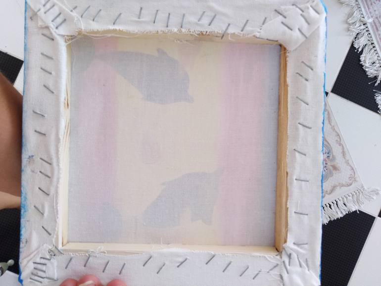 Original Abstract Animal Painting by Maryna Yasar