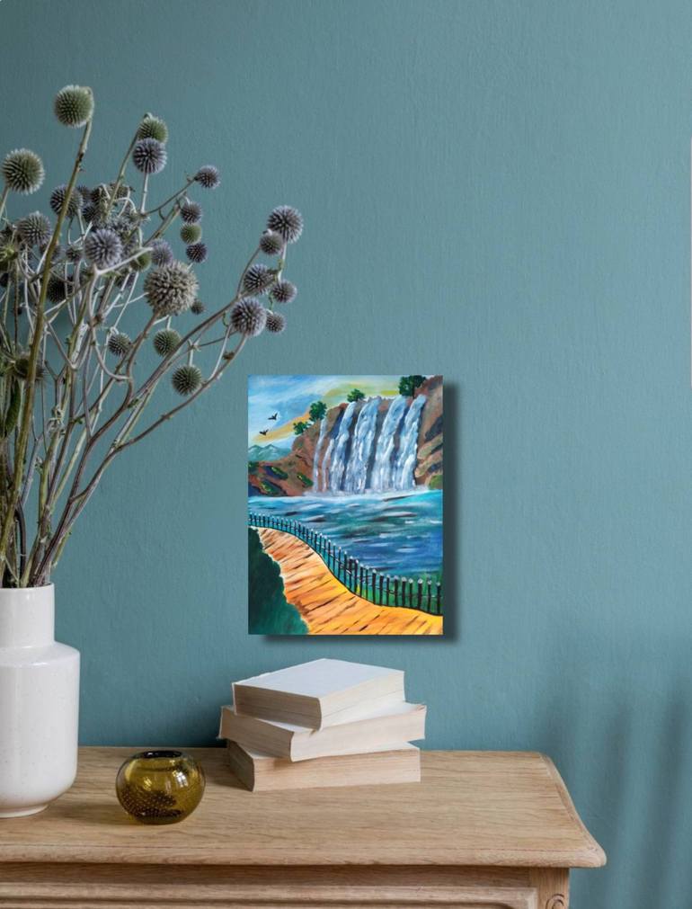 Original Fine Art Landscape Painting by Maryna Yasar