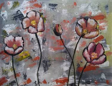 Print of Abstract Floral Paintings by Maryna Yasar