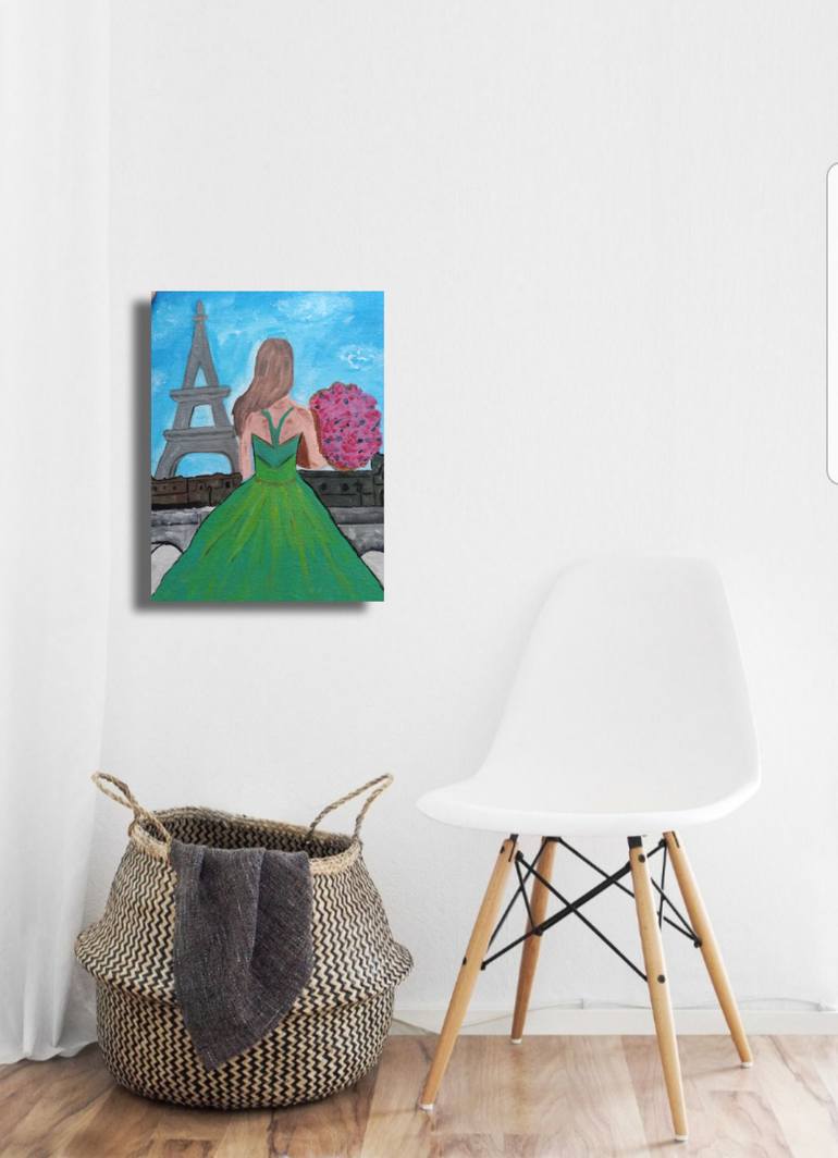 Original Figurative Cities Painting by Maryna Yasar