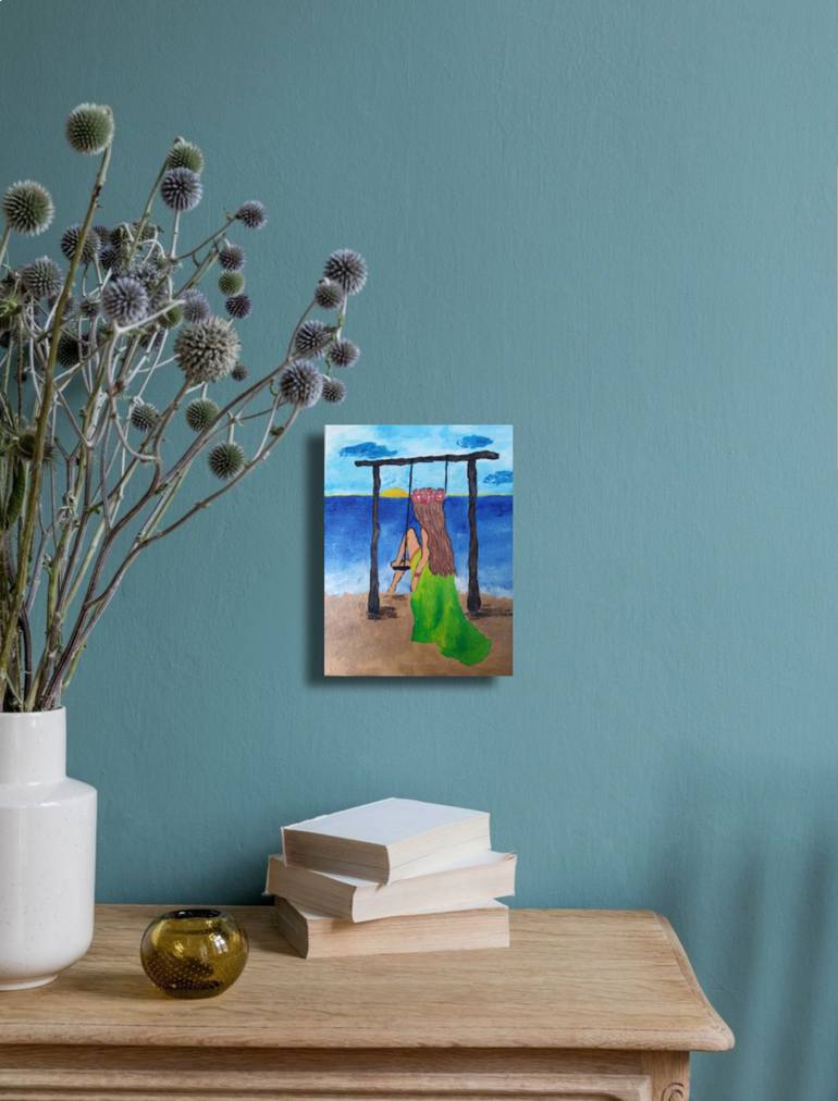 Original Figurative People Painting by Maryna Yasar