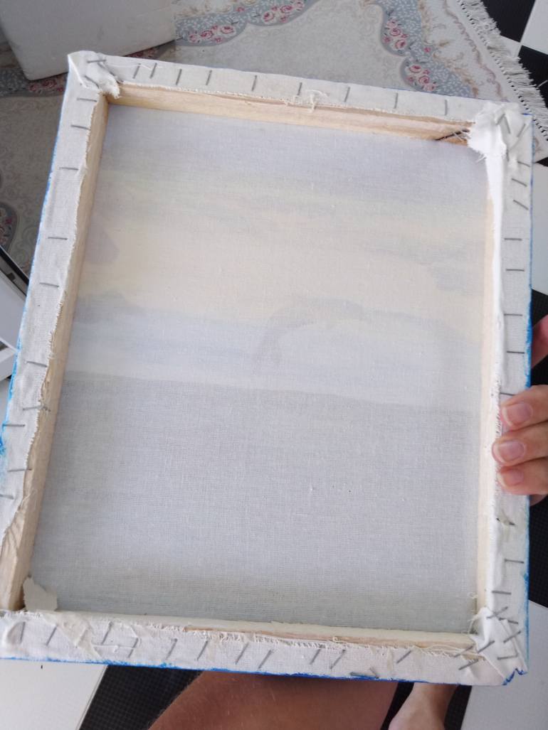 Original Modernism Seascape Painting by Maryna Yasar